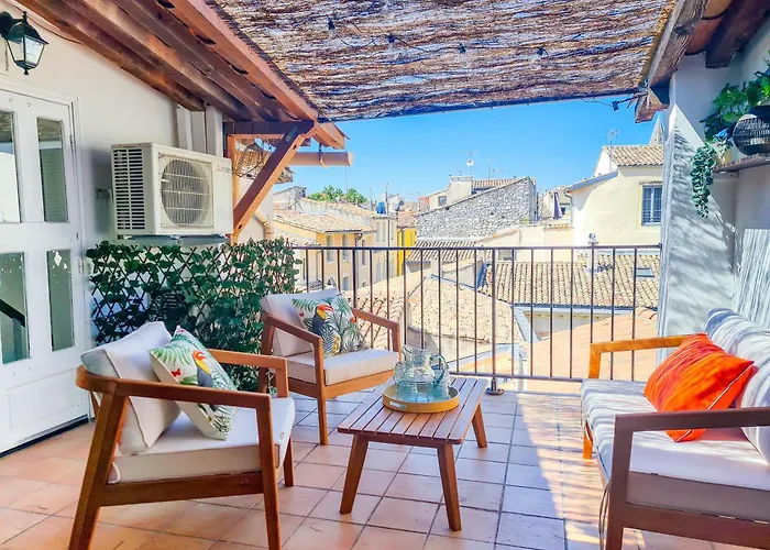 Ni\'Douillet-P3 Terrasse Et Climatise-Coeur De Ville